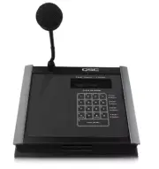 Q-SYS (QSC) PS-1600G Page Station with Command Keypad and Gooseneck Mic - NEW