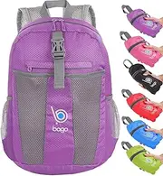 [Bago] Lightweight Small Hiking Backpack for Women and Men - 25L Travel Day Pack - Foldable Hiking Daypack Ultralight