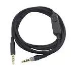 2m 3.5mm Male Audio Cable for HyperX Cloud Mix Cloud Alpha Headphone Headset