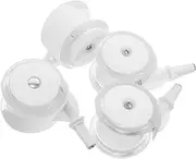 BESPORTBLE Walker Wheels Replacement 4pcs Set Mini Casters for Strollers Easy Install for Learning to Walk