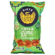 Siete, Potato Chips, Chile Lime, 5.5 oz (156 g)