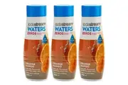 3x SodaStream Zeros Orange Mango 440ml Sparkling Soda Water Syrup Mix Low Sugar