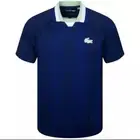 Lacoste Men's SPORT Seamless Open Collar Jacquard Polo Shirt Size Small