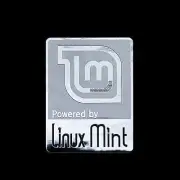 Powered by Mint Linux Metal Decal Sticker
