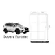 【野道家】*預購商品*PAMABE OUTDOOR Subaru Forester 車泊露營床墊