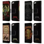 OFFICIAL KILLSWITCH ENGAGE BAND ART LEATHER BOOK CASE FOR APPLE iPOD TOUCH MP3