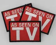 AS SEEN ON TV - HOOK & LOOP - MORALE PATCH