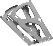 1 Pair Single Layer Stainless Steel Flip Frames for Shoe Cabinet Space Saving Storage for Home Office Hinges for Easy Shoe Access and Concealed Organization