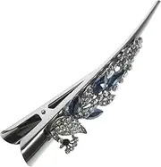CTIRCHIU Large Crystal Hair Clip for Women Elegant Duckbill Alligator Hair Barrette for Party Daily Styling Lightweight Comfortable for Thick Thin Hair Versatile Hair