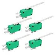 5PCS KW3-OZ 16A 125/250VAC Long Straight Hinge Lever Type Micro Limit Switches