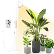 Floor Grow Lights for Indoor Plants Full Spectrum, 3000K Led Grow Light White