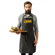 Allergy Warning Stupid People - Funny Novelty Kitchen Adult Apron