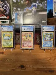 2021 Celebrations Pokemon Big 3. Charizard. Venusaur. Blastoise. All Cgc 9.5