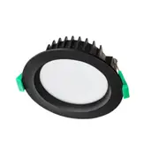 10 Pack x CROWN 13W Tri Colour LED Dimmable Downlight 90-95mm Cut Out– Recessed