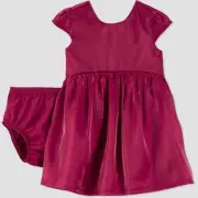 Carter's Just One You️ Baby Girls' Dress - Maroon 9M