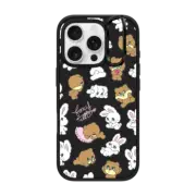 iPhone 16 Pro Impact Ring Stand Case MagSafe Compatible Bunny-Bear Mix