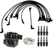 ACDelco Ignition Kit Distributor Rotor Cap Wire Spark Plugs For G10 P30 P3500 V8