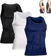 Shaperluv for Men,2025 New Shaperluv Tank 2.0 Mens Big and Tall,Men Compression Shaper Tank Top