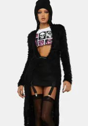 [Current Mood] Final Girl Fuzzy Knit Duster