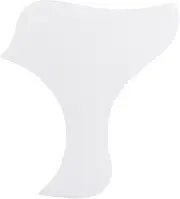 Kisangel 1Pc Transparent Guitar Sticker Scratch Resistant Protective Shield for Acoustic Guitars Lightweight Removable Guitar Accessory No Residue After Removal