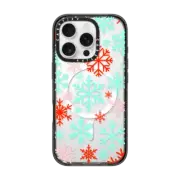 iPhone 16 Pro Impact Case MagSafe Compatible Bright Snowfall