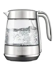 [Breville] The Crystal Luxe Glass Kettle in Brushed Stainless Steel BKE765BSS4JAN1