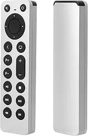 New Replacement Remote Control Fit for Apple TV 4K/HD, 1st 2nd 3rd 4th 5th, A1294/A1218/MA711 A1378/MC572 A1427/MD199 A1625/MGY52/MLNC2 A1842/MQD22/MP7P2, for Apple TV Box, for Mac Dock Music System