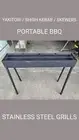 NEW PORTABLE CHARCOAL BBQ YAKITORI HIBACHI SKEWERS GRILL - STAINLESS STEEL GRILL