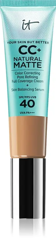 It Cosmetics Cc Matte Cream Makeup Foundation naturale Spf40 Neutral Tan 32ml