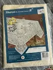 Lorraine Linens Ivory Lace Tablecloth 60 X 84 Oval