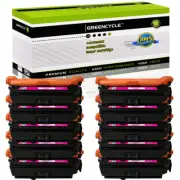 10PK Magenta Toner For HP CE403A LaserJet Enterprise 500 M551n M551xh MFP M575dn