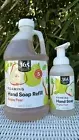 365 Whole Foods Anjou Pear Foaming Hand Soap Refill 64 oz BUNDLE with 12 oz Pump