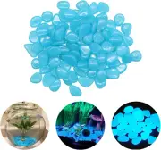 Aoozleny Fish Tank Rocks Glow Multi-Colored Glow in the Dark Pebbles for Fish...