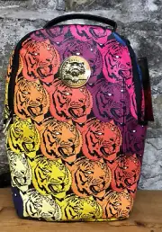SPRAYGROUND TIGER ROAR GOLD PLATED TIGERS ON MY MIND BACKPACK NEW IN BAG w/ TAGS