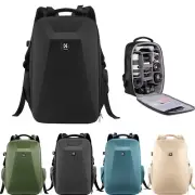 K&F Concept Camera Backpack Hardshell Bag w/15-15.6 Inch Laptop Compartment DSLR