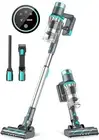 Cordless Vacuum 38Kpa 450W, 45Min Runtime, LED Display, 6-in-1, Lightweight,Blue