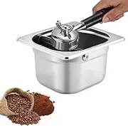 RROAD Coffee Knock Box Espresso Dump Bin Coffee Residue Bucket With Handle Coffee Residue Bucket Grind Waste Bin