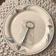 Lenox Poppies on Blue Chinastone 10 3/4" Tidbit Serving Tray USA
