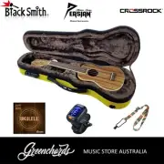 Persian Soprano Ukulele Bundle with Hard Case, Strings, Tuner and Strap