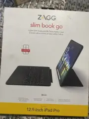 12.9 ZAGG SLIM BOOK GO ipad case keyboard