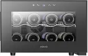 ADIVO Wine Cooler Mini Fridge Compressor Organiser with Temperature Control and LED Display for 8 Bottles