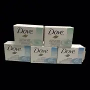 Vintage Dove Boxed Soap 5 Bars Sensitive Exfoliating Unilever 4 Oz Each