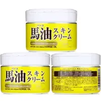 在飛比找momo購物網優惠-【日本馬油Loshi】天然潤膚乳霜 220gx3入組