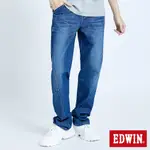 EDWIN E-FUNCTION復刻直筒牛仔褲(中古藍)-男款