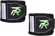 rockible 2Pcs Boxing Hand Wraps, Handwraps for Boxing, Wrist Protection, Kickboxing Hand Wraps Martial Arts Wraps for Taekwondo Indoor
