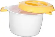 Microwave Rice Cooker Portable Food Container for Quick Cooking and Storage Made of Food Grade High Temperature Resistant and