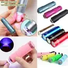 9LED UV Light Fast Nail Dryer Gel Curing Lamp Nail Polish Cure Light Flashlight
