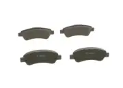 Bosch Rear Brake Pads BP1020 fits Fiat Ducato 250, 290 150 Multijet 2,3 D (for: Fiat)