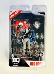 Mcfarlane’s DC Direct Platinum Edition Red Hood Figure With Comic Book