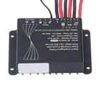 Solar Charge Controller 12V 24V PWM Battery Charging Regulator With LED New